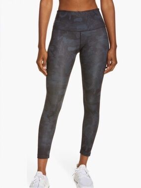 ZELLA LITE PRINT HIGH-WAISTED 7/8 LEGGINGS Camo Print SZ M